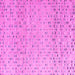 Square Machine Washable Abstract Pink Modern Rug, wshabs4760pnk