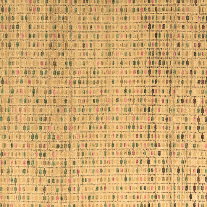 Square Abstract Brown Modern Rug, abs4760brn