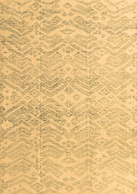 Abstract Brown Modern Rug, abs4761brn