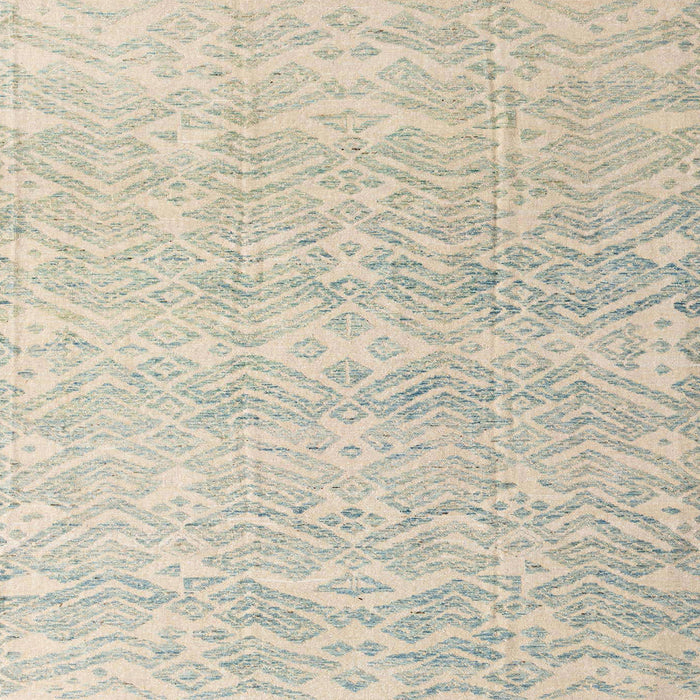 Square Abstract Sage Green Modern Rug, abs4761