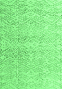 Abstract Emerald Green Modern Rug, abs4761emgrn