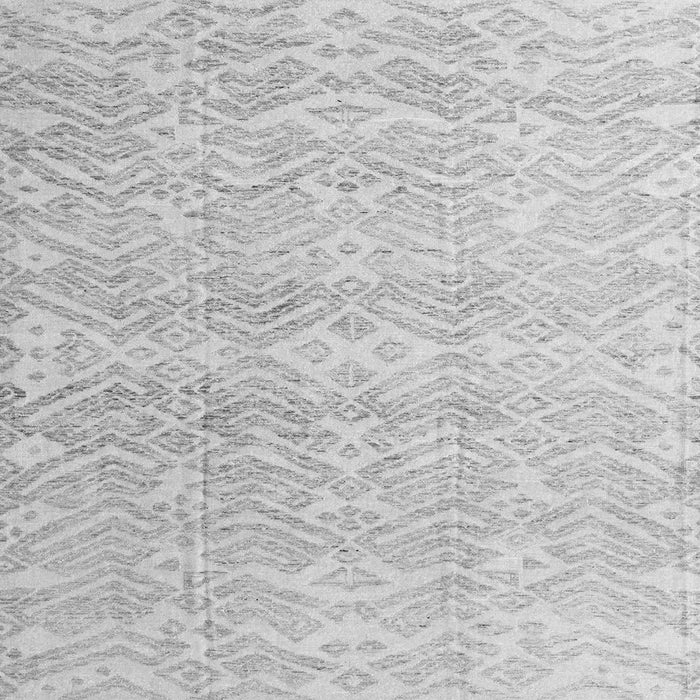 Square Machine Washable Abstract Gray Modern Rug, wshabs4761gry