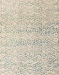 Machine Washable Abstract Sage Green Rug, wshabs4761