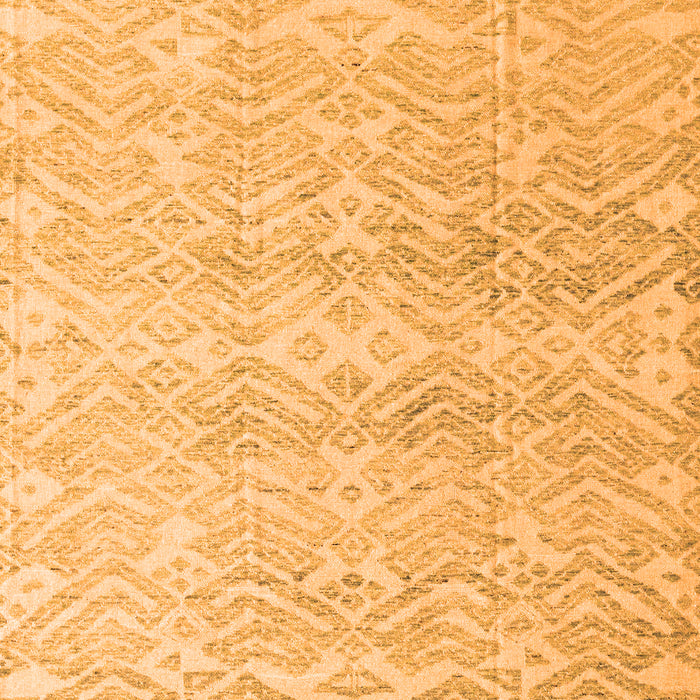 Abstract Orange Modern Rug, abs4761org