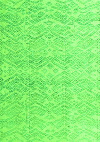 Abstract Green Modern Rug, abs4761grn