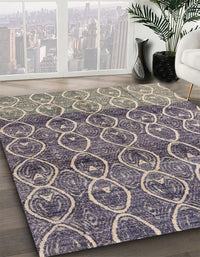 Abstract Sage Green Modern Rug, abs4762