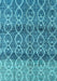 Machine Washable Abstract Light Blue Modern Rug, wshabs4762lblu