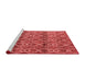 Modern Red Washable Rugs