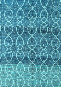 Abstract Light Blue Modern Rug, abs4762lblu