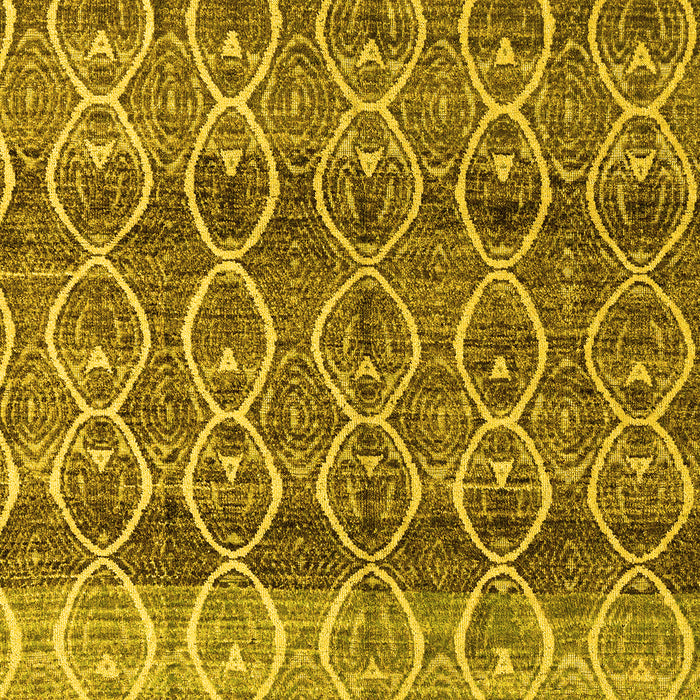 Abstract Yellow Modern Rug, abs4762yw