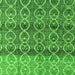 Square Machine Washable Abstract Green Modern Area Rugs, wshabs4762grn