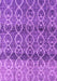 Machine Washable Abstract Purple Modern Area Rugs, wshabs4762pur