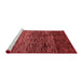 Modern Red Washable Rugs