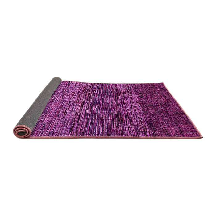 Sideview of Abstract Pink Modern Rug, abs4763pnk