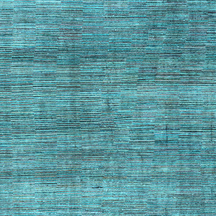 Square Machine Washable Abstract Light Blue Modern Rug, wshabs4765lblu