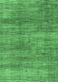 Abstract Emerald Green Modern Rug, abs4765emgrn