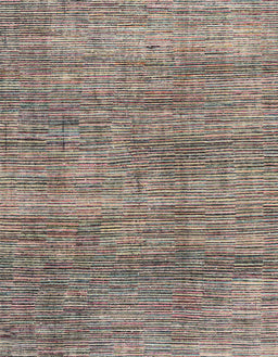 Abstract Coffee Brown Modern Rug, abs4765