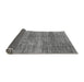 Sideview of Abstract Gray Modern Rug, abs4765gry