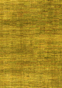 Abstract Yellow Modern Rug, abs4765yw