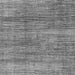 Square Abstract Gray Modern Rug, abs4765gry