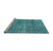 Sideview of Machine Washable Abstract Light Blue Modern Rug, wshabs4765lblu