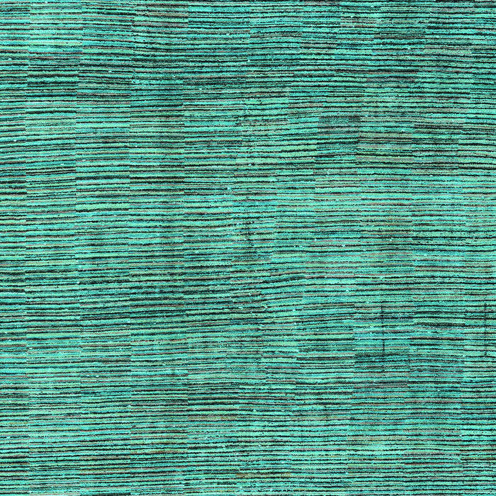 Machine Washable Abstract Turquoise Modern Area Rugs, wshabs4765turq
