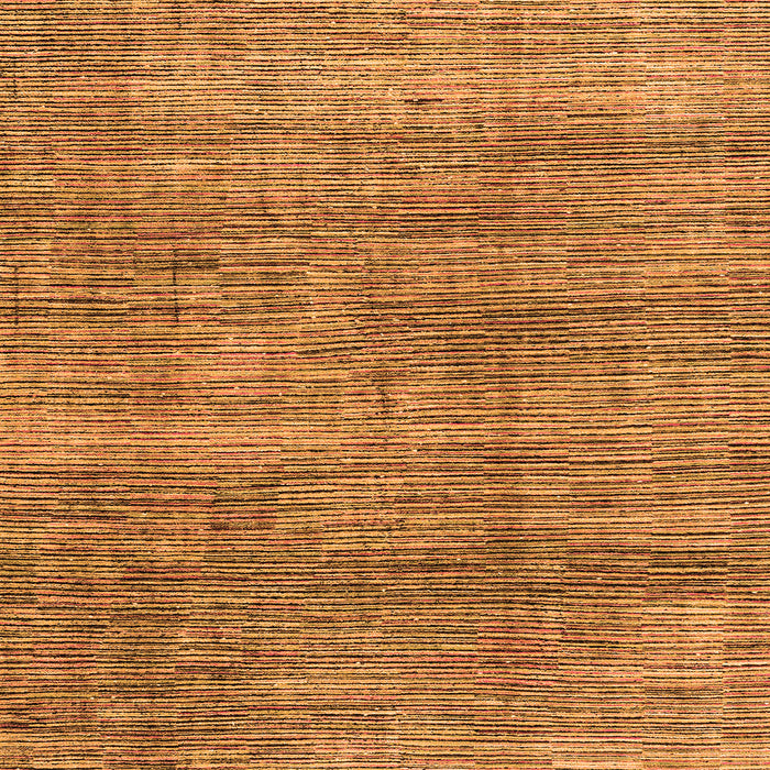 Square Abstract Orange Modern Rug, abs4765org