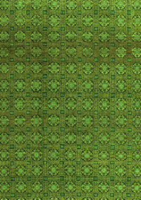 Abstract Green Modern Rug, abs4766grn