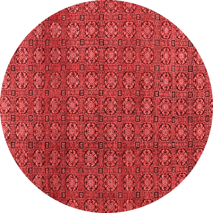 Abstract Red Modern Rug, abs4766red