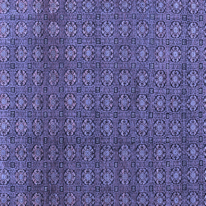 Square Abstract Blue Modern Rug, abs4766blu
