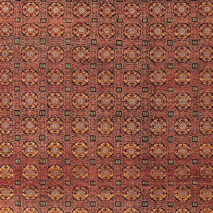 Abstract Orange Modern Rug, abs4766