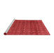 Modern Red Washable Rugs