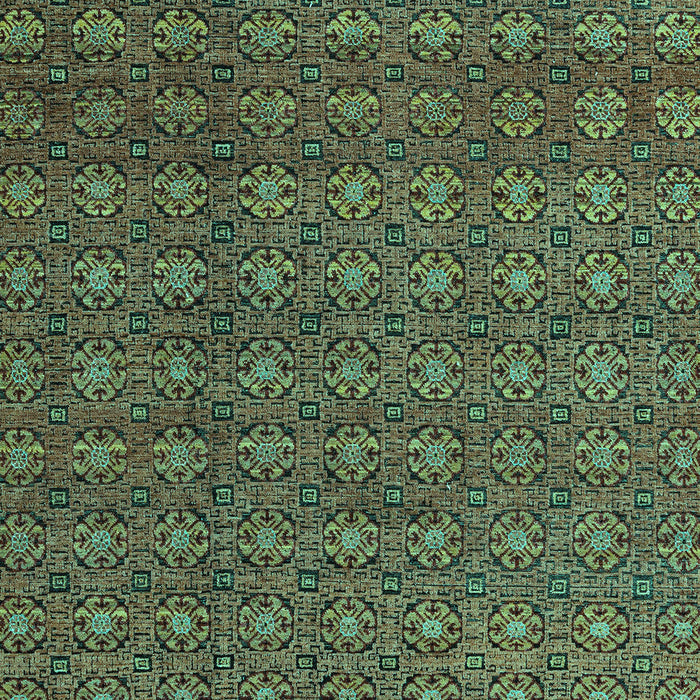 Machine Washable Abstract Turquoise Modern Area Rugs, wshabs4766turq