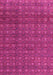 Machine Washable Abstract Pink Modern Rug, wshabs4766pnk