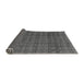 Sideview of Abstract Gray Modern Rug, abs4766gry