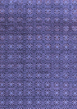 Abstract Blue Modern Rug, abs4766blu