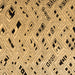 Square Machine Washable Solid Brown Modern Rug, wshabs4767brn