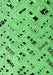 Machine Washable Solid Emerald Green Modern Area Rugs, wshabs4767emgrn