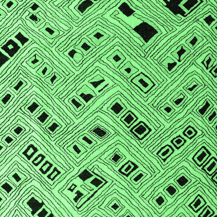 Machine Washable Solid Emerald Green Modern Area Rugs, wshabs4767emgrn