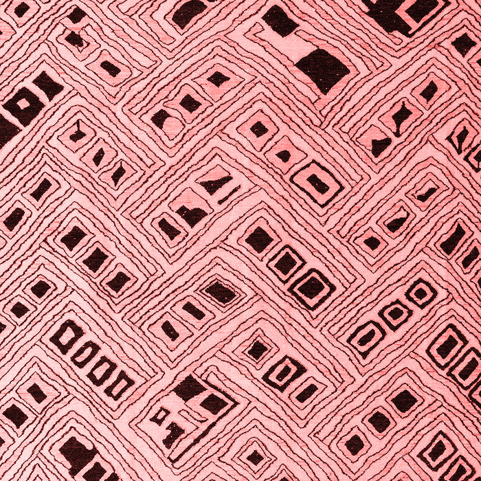 Solid Red Modern Area Rugs