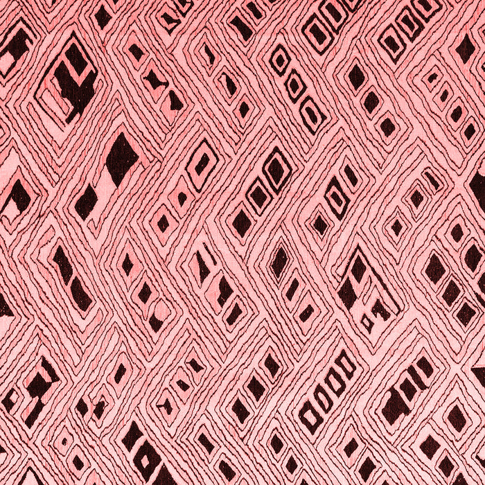 Solid Red Modern Rug, abs4767red