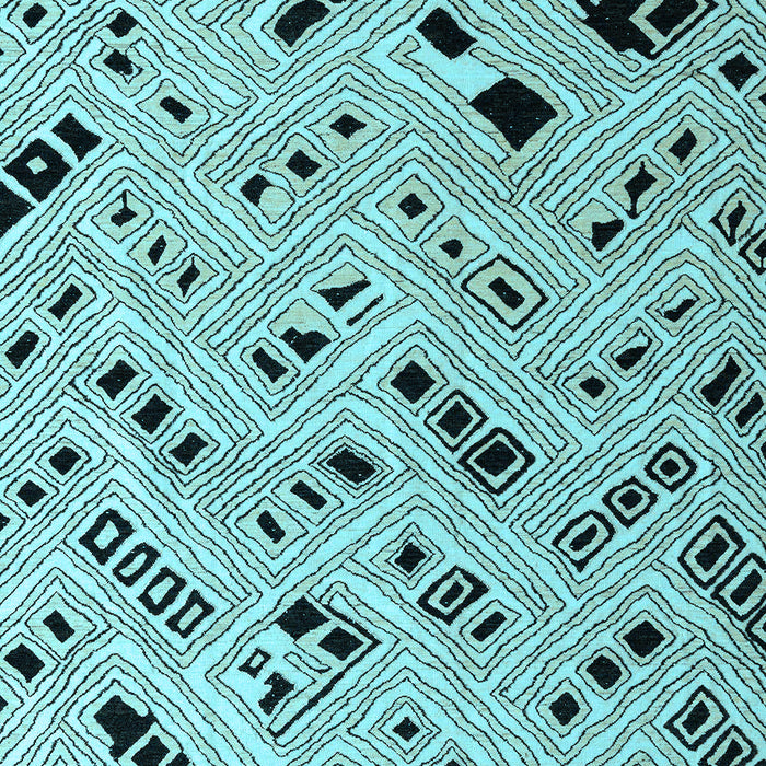 Solid Light Blue Modern Rug, abs4767lblu