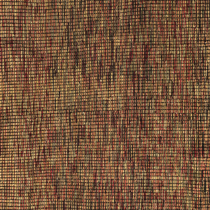 Square Abstract Brown Modern Rug, abs4768brn