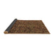 Sideview of Abstract Brown Modern Rug, abs4768brn