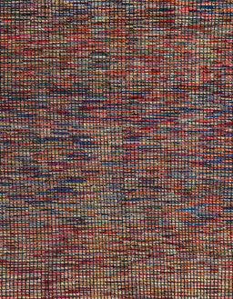 Abstract Red Modern Rug, abs4768