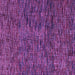 Square Machine Washable Abstract Purple Modern Area Rugs, wshabs4768pur