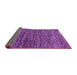 Sideview of Oriental Purple Modern Rug, abs4769pur