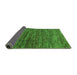 Sideview of Oriental Green Modern Rug, abs4769grn