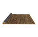 Sideview of Oriental Brown Modern Rug, abs4769brn