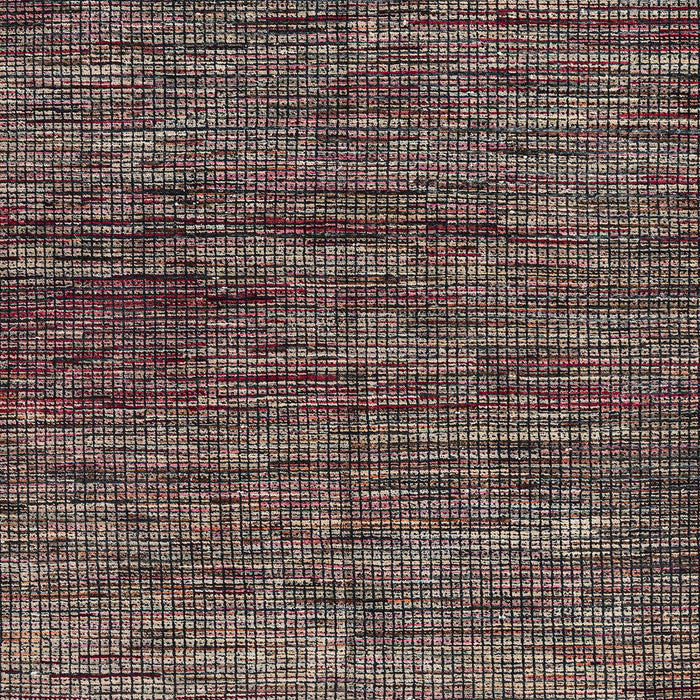 Machine Washable Abstract Rosy Pink Rug, wshabs4769